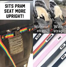 Pram sit up strap UNIVERSAL (sits seat more upright) for sale  Shipping to South Africa