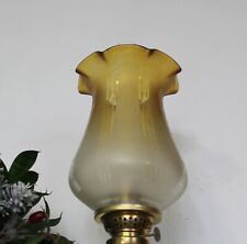 Używany, Lampa naftowa TULPAN szkło SHADE abażury kulowe abażur montaż Ø 84mm.  8,4cm na sprzedaż  PL