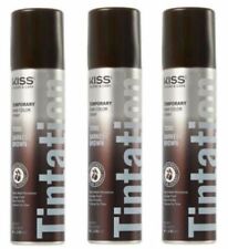 BL Kiss Tintation spray de cor temporária marrom mais escuro 2,82 oz--PACOTE COM TRÊS  comprar usado  Enviando para Brazil