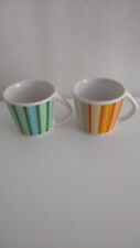 'Afibel' Espresso Decorative Espresso Cups x 2, used for sale  Shipping to South Africa