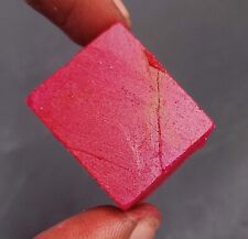 Fresh Arrival Red Ruby African 60-80 Ct Natural Cube Rough Loose Gemstone kk for sale  Shipping to South Africa
