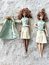 Lote 2 Bonecas Barbie Mattel Vintage "1958"~ 1991-2000~Cabelo Escuro~Roupas Originais comprar usado  Enviando para Brazil