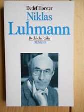 Niklas luhmann beck gebraucht kaufen  Hamburg-, Börnsen, Escheburg