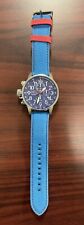 Relógio masculino Invicta Force Lefty Crown cronógrafo mostrador azul tecido azul 46mm comprar usado  Enviando para Brazil