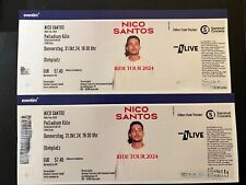 Tickets nico santos gebraucht kaufen  Deutschland