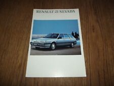 Catalogue renault nevada d'occasion  Briey