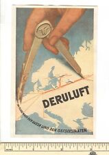 Deruluft airline 1930s for sale  USA