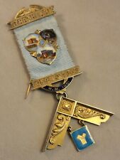 Silver Gilt * Enamel Masonic Past Master's Jewel Strathearn Lodge 1951 for sale  Shipping to South Africa