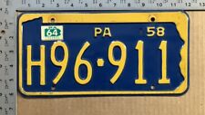 1964 pennsylvania license for sale  Milton Mills