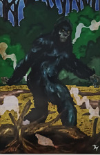 Bigfoot sasquatch poster for sale  London