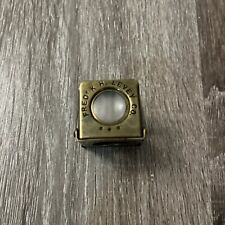 Vtg. German Brass Folding Spring Loupe Stamp Jeweler Magnifying Glass for sale  Shipping to South Africa