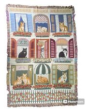 Cats window tapestry for sale  Hastings