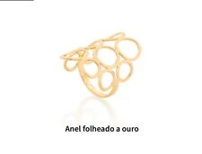 anéis femininos banhados a ouro 18K Nossa joia é ouro puro 18 quilates. É composto, usado comprar usado  Enviando para Brazil
