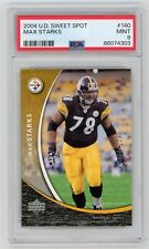 2004 UD Sweet Spot #140 Max Starks Rookie RC #d /1299 PSA 9 MINT Steelers POP 2 for sale  Shipping to South Africa