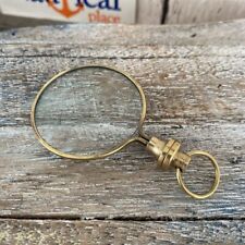 Brass magnifying glass for sale  Shipping to Ireland
