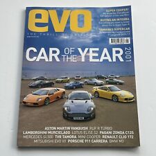 Evo magazine january for sale  BILLINGHAM