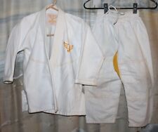 Conjunto de Kimono e Calça White Jayefo® Unissex Juvenil Jiu-Jitsu™ Artes Marciais - Tamanho K-0 comprar usado  Enviando para Brazil