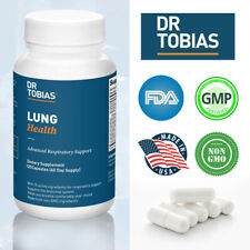 Cápsulas de saúde pulmonar Dr Tobias - Limpeza e desintoxicação pulmonar, suporte à saúde respiratória comprar usado  Enviando para Brazil