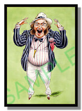 Framed caricature john for sale  UK