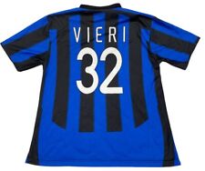 Camiseta deportiva de fútbol vintage del Inter de Milán Christian Vieri para hombre XL segunda mano  Embacar hacia Argentina