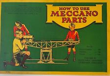 Meccano instructions use for sale  SOUTHAMPTON