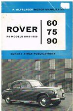 Rover saloon owners for sale  MANSFIELD