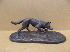 Antique chien bronze d'occasion  Expédié en Belgium