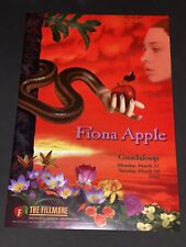 Pôster concerto original Fiona Apple Garden of Eden 1997 San Francisco Fillmore, usado comprar usado  Enviando para Brazil