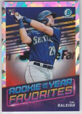 Cal Raleigh RC #10 /150 - 2022 Bowman ROY Favorites Atomic Seattle Mariners for sale  Shipping to South Africa