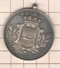 Médaille argent colombophilie d'occasion  Licques