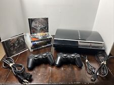 Consola PlayStation 3 PS3 Fat 80 GB CECHL01 2 controladores 7 juegos probados! segunda mano  Embacar hacia Argentina