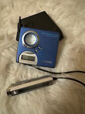 Reproductor Sony Walkman MD Minidisc Grabadora MZ-NF610 Tipo-S Azul Real segunda mano  Embacar hacia Mexico