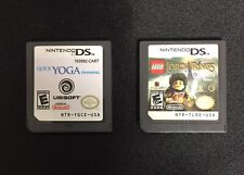 Used, Nintendo DS Games LEGO Lord of the Rings & Quick Yoga Training for sale  Shipping to South Africa