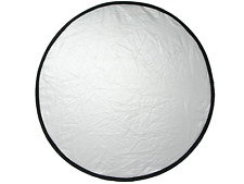 E-System 45cm Silver Collapsible Round Light Reflector, used for sale  Shipping to South Africa