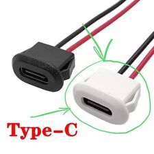 USB -C Buchse Typ C 2pin Löten Reparatur DIY Nachrüsten Einfügen Weiß comprar usado  Enviando para Brazil