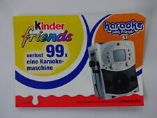 Postkarte - Kinder Friends veerlost 99 x Karaokemaschine comprar usado  Enviando para Brazil