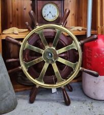 Ships wheel brass for sale  Stonington