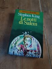 Usato, Stephen King - Le Notti di Salem - prima edizione Sonzogno MOLTO BUONO usato  Bologna