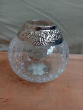Crackle round glass for sale  NOTTINGHAM