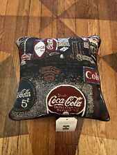 Vintage 1993 Coca-Cola Coke Tapestry Decorative Pillow for sale  Shipping to South Africa