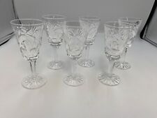 crystal glasses 6 set for sale  San Diego