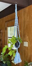 Vintage handmade macrame for sale  Silsbee