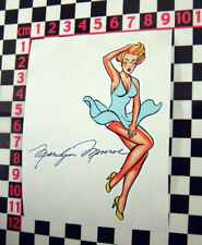 1960 marilyn sticker for sale  BEWDLEY
