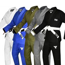 Uniforme de MMA brasileiro FISTRAGE Jiu Jitsu Gi Patch BJJ para homens e mulheres com cinto comprar usado  Enviando para Brazil