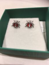 Studs earrings red for sale  WEYMOUTH