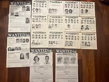 Fbi wanted posters for sale  Alexandria
