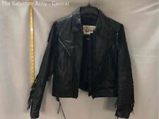 black fringe leather jacket for sale  Detroit