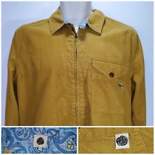 Pretty Green Jacket Overshirt Corduroy Shirt Mod Yellow Men’s UK Size Medium for sale  Shipping to South Africa