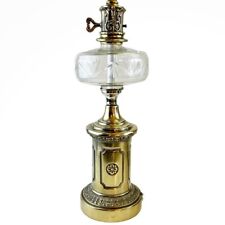Lámpara de mesa de latón adornada de colección linterna estilo linterna clave grabado Westwood? 17" segunda mano  Embacar hacia Argentina