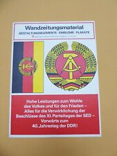 Ddr werbung plakat gebraucht kaufen  Potsdam